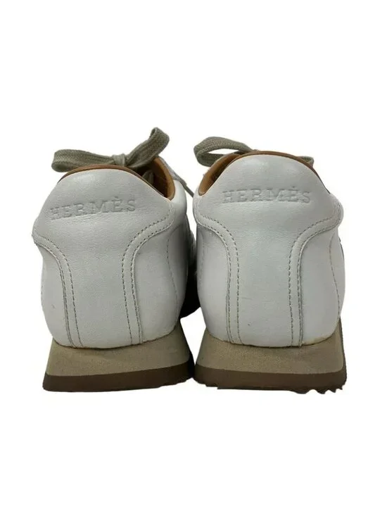 Hermes Sneakers 36 Quick White Leather - Picture 3 of 7